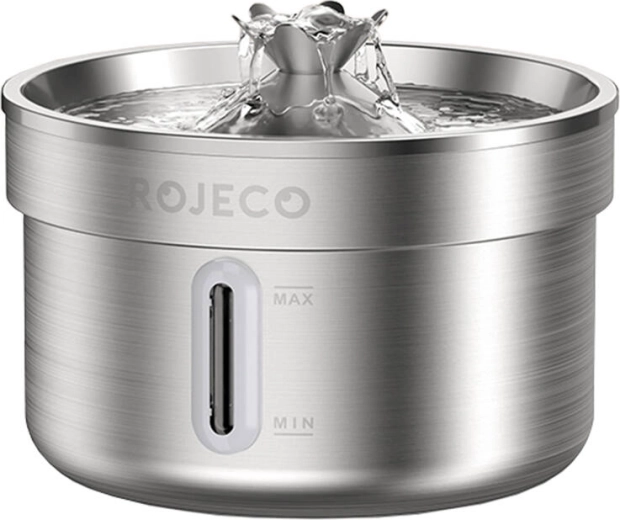 ROJECO stainless steel fountain for dogs and cats