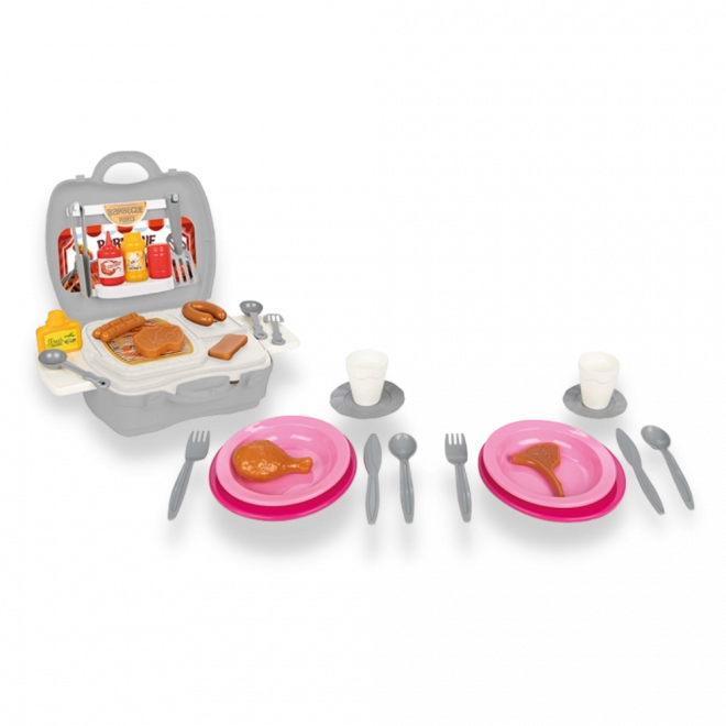 Children's Kitchen, Grill in a Suitcase PILSAN
