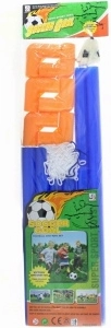 Bērnu futbola vārti dzelteni-zili