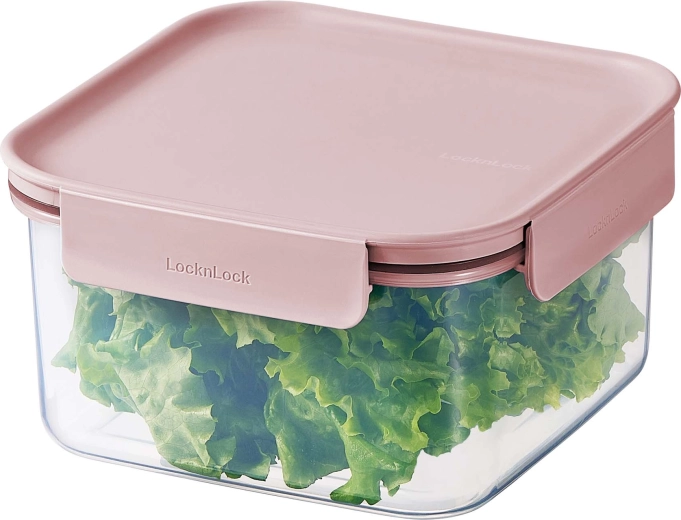 LocknLock Classic Plus pārtikas uzglabāšanas trauks 1,25 l, rozā