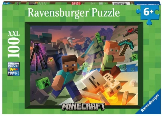 Puzle RAVENSBURGER Minecraft – 100 gabali