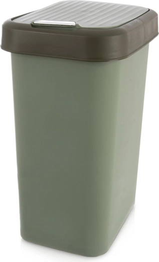 Plastmasas atkritumu tvertne 25 l, zaļa