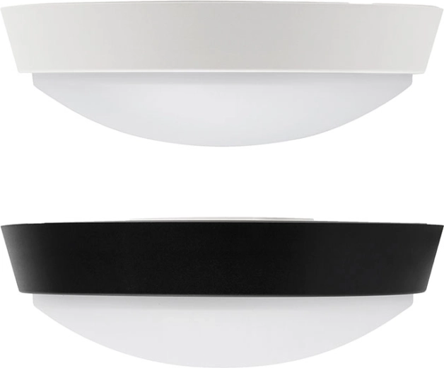 Replaceable white and black cover included