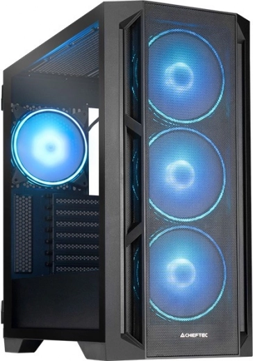 Korpuss CHIEFTEC APEX Lumo GA-01, E-ATX, 4× 140 mm ARGB PWM