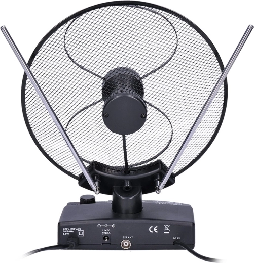 Viena antena DVB-T2, DAB un FM