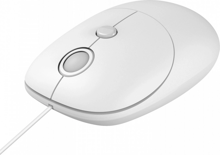 Vadu optiskā pele iBOX Seagull baltā 2400 DPI