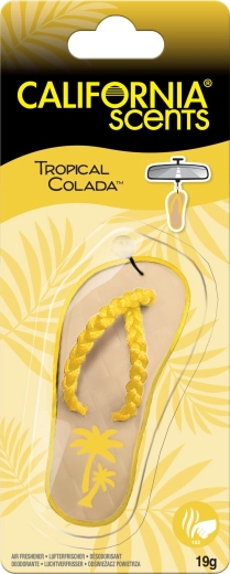 California Scents tropical car air freshener Tropical Colada sandal