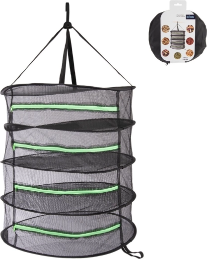 Piekarināms tīkls garšaugu un sēņu žāvēšanai 60 cm, 4 līmeņi