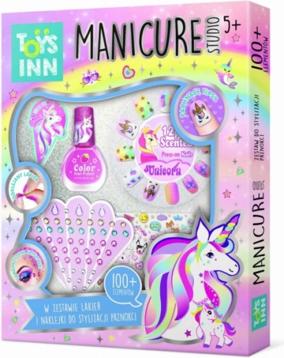 manikīra studija Unicorn – nagu komplekts bērniem