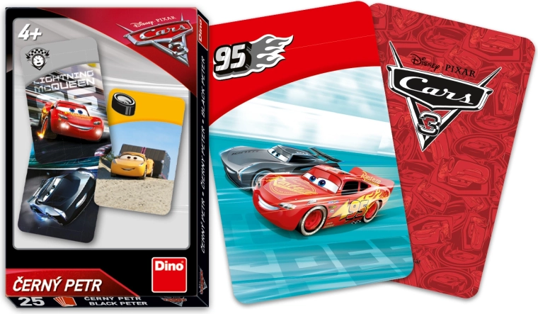 Melnais Pēteris kāršu spēle – Cars 3