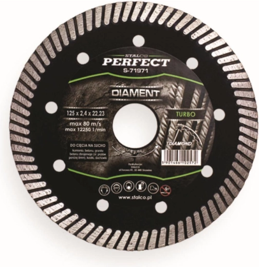 Dimanta disks 125 mm Turbo STALCO