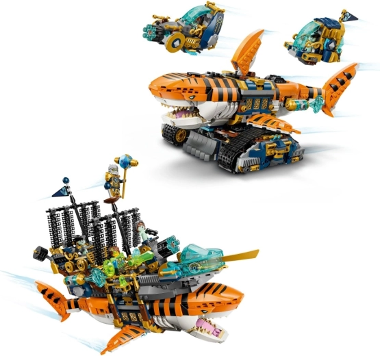 Two models in one set: tank or ship