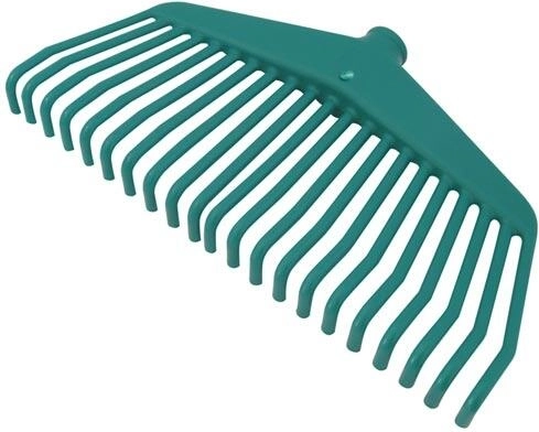 Zviedru plastmasas grābeklis 36 × 18,5 cm, 21 zobs (bez kāta)