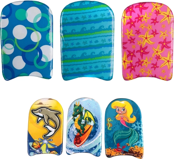 Bērnu peldēšanas dēlītis EPS 44 × 30 × 4 cm, dekoru mikss