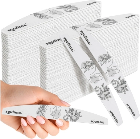 Nagu vīlīte slim – laiviņa 100/180 Soulima zebra, 100 gab.