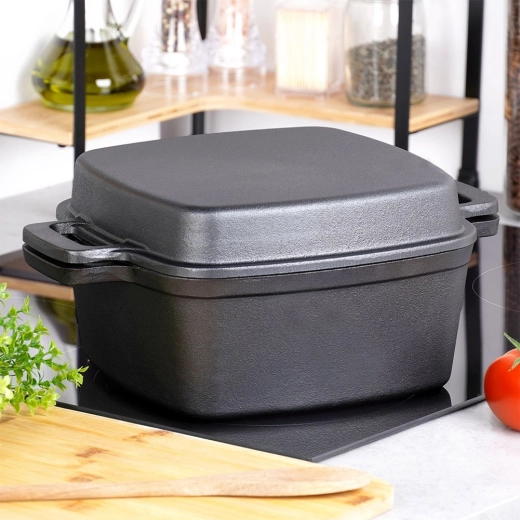 Daudzpusīga lietošana uz plīts, cepeškrāsnī un uz grila