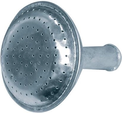 Galvanized zinc watering can rose