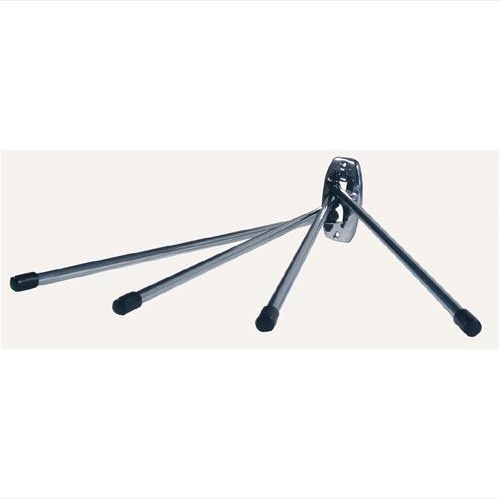 Four-arm towel rack, chrome