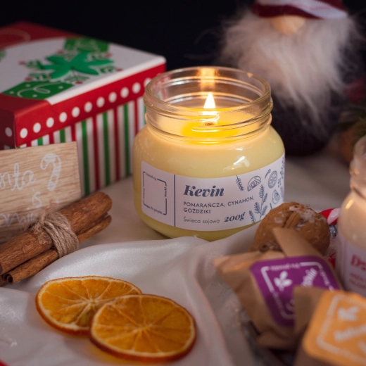 Premium scented candle - Kevin / Polish product