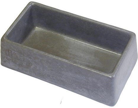 Betona bļoda grauzējiem, taisnstūrveida 245 × 135 × 75 mm