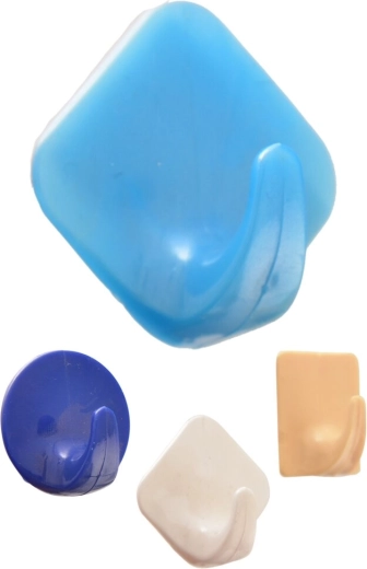 Self-adhesive plastic hook (UH) – assorted shapes