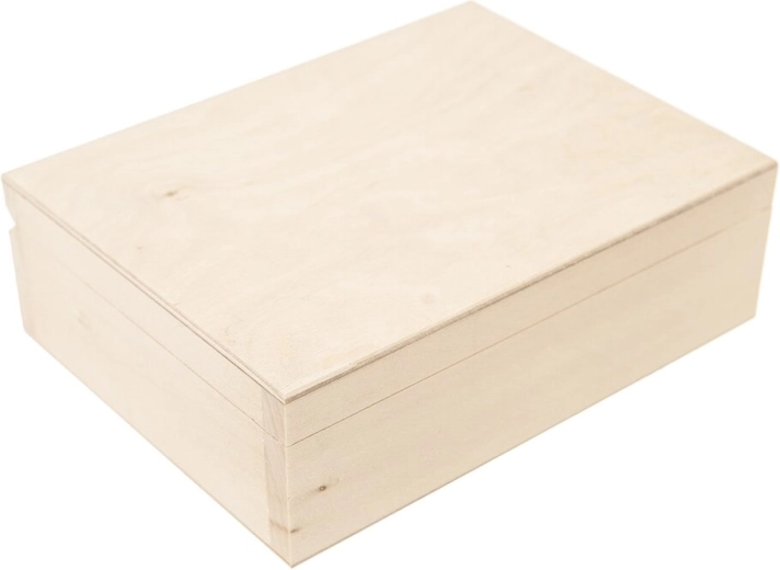 Koka uzglabāšanas kaste bēšā krāsā 20 × 15 × 7 cm