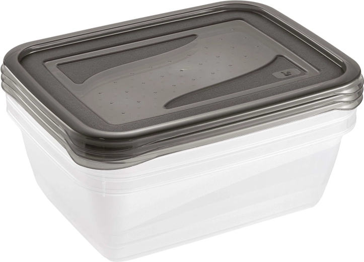 Keeeper Fresh & Freeze food storage containers 1.25 l, 3 pcs