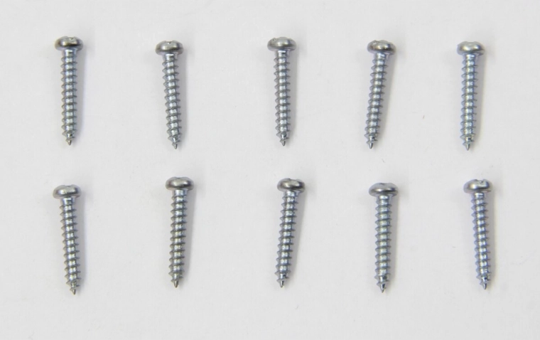 Pašurbjošās skārda skrūves M2,2 × 13 mm, 10 gab.