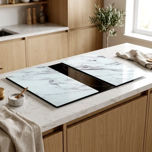 Extra work surface and stovetop protection