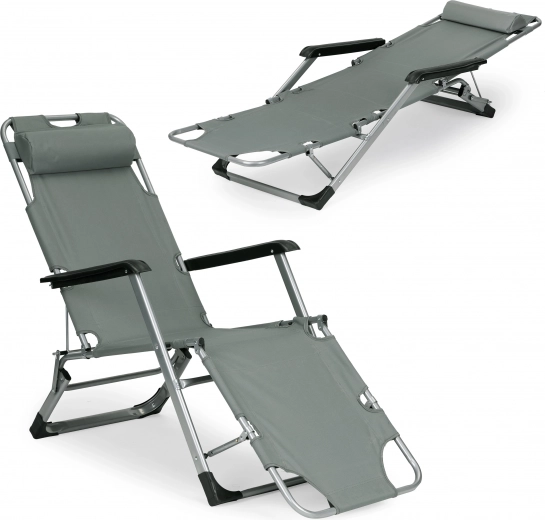 2 vienā: krēsls un guļamkrēsls dažu mirkļu laikā