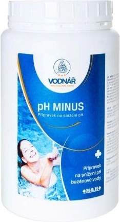 Maisījums baseina ūdens pH samazināšanai VODNÁŘ 1,5 kg