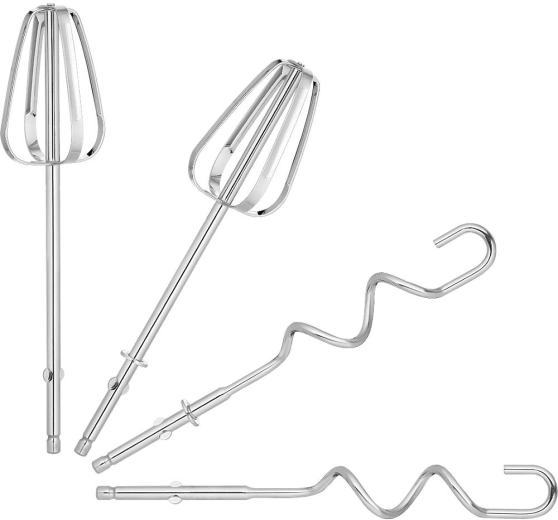 Attachments for whipping and kneading