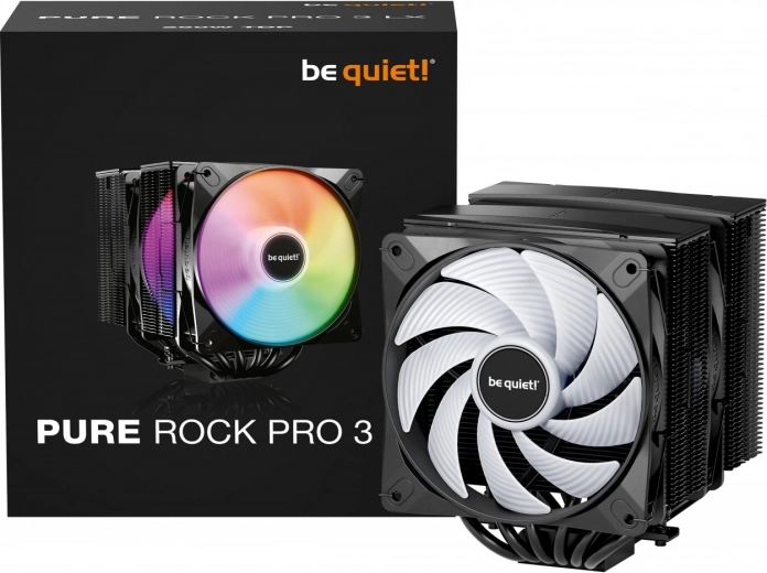 CPU dzesētājs be quiet! Pure Rock 3 Pro LX
