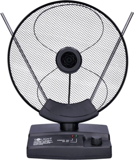 Solight istabas antena DVB-T2/FM ar pastiprinātāju 36 dB