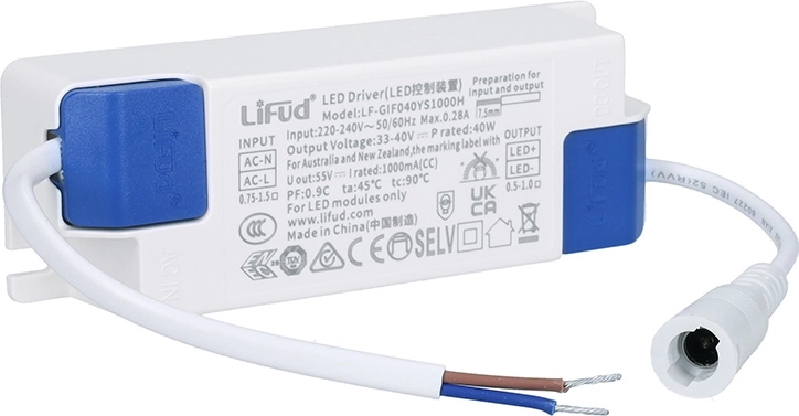 Wide voltage range and standard mains power
