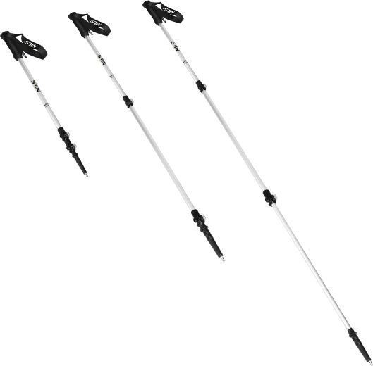 Fast length adjustment 65–135 cm