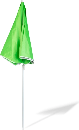 Large green garden parasol 155 × 135 cm
