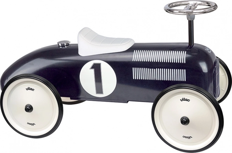 Vilac vintage bērnu braucamais auto – melns