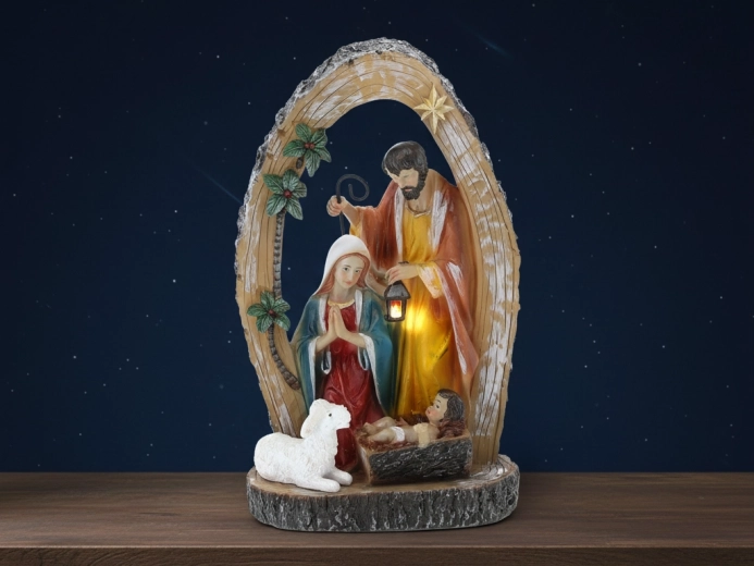 Ziemassvētku figūriņa Svētā ģimene 26 cm - 1 gab.