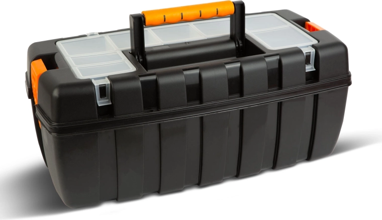 Plastic Tool Case with Organizer 55 × 27 × 23 cm