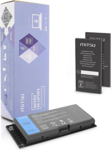 MITSU akumulators Dell Precision M6600 un M6800, 4400 mAh, 49 Wh