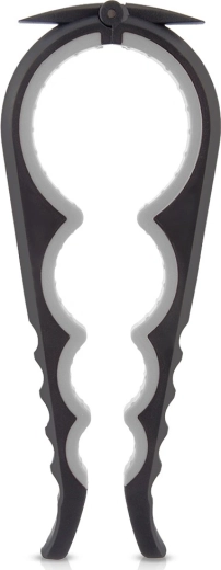 Universal 4-in-1 Jar Opener with Rubber Grip
