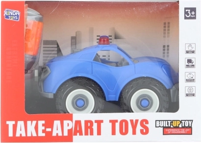 Plastmasas skrūvējamā mašīna bērniem 11 × 6 cm