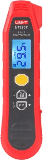 Uni-T UT320T termometrs 2 vienā (IR + NTC zonde)