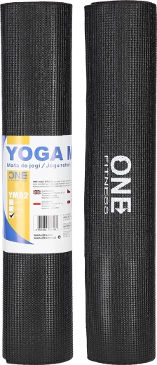 Jogas paklājiņš ONE Fitness YM02 melns
