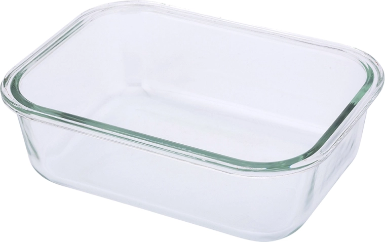 Transparent glass for easy content checking
