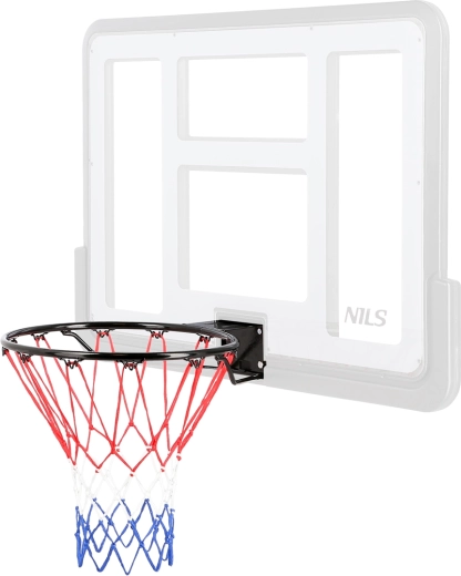 Basketbola tērauda stīpa NILS ODKR2S ar tīklu