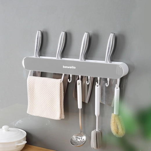 Daudzfunkcionāls sienas organizators ar 7 āķiem, 35 cm