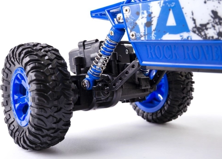 Suspension and grippy rubber tires