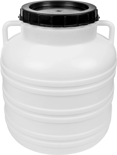 Plastic sauerkraut barrel 30 l with screw lid